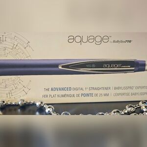 Aquage by BaBylissPRO Digital Straightener 1"